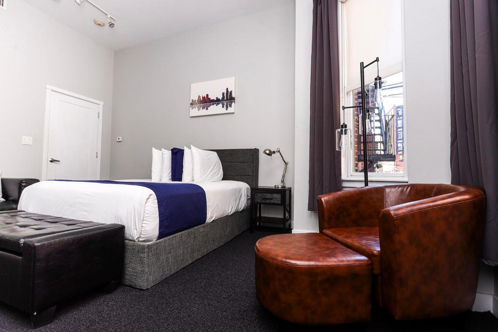 בוסטון Large Stylish Newbury Street Studio W/ Kitchen מראה חיצוני תמונה