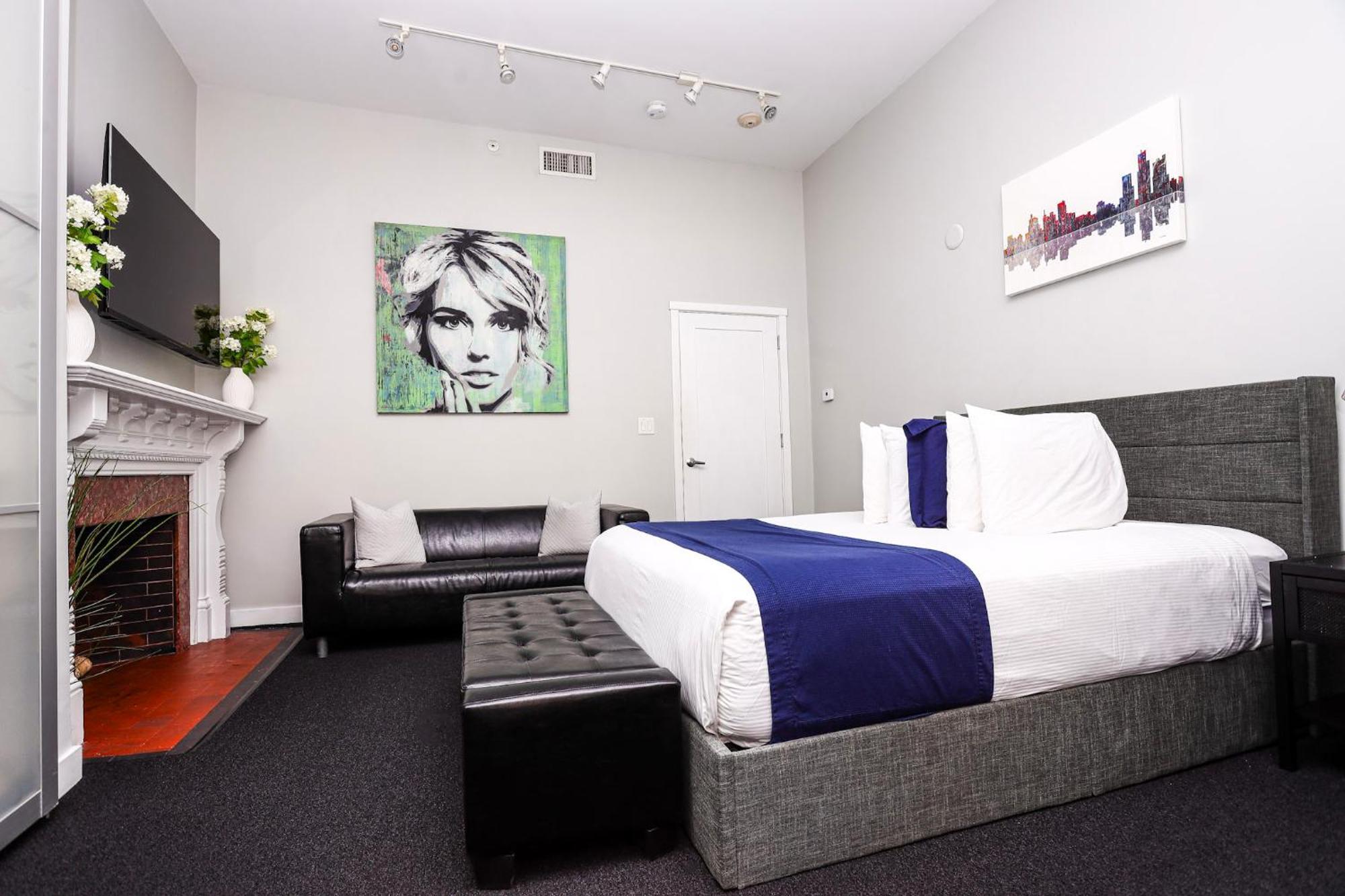 בוסטון Large Stylish Newbury Street Studio W/ Kitchen מראה חיצוני תמונה